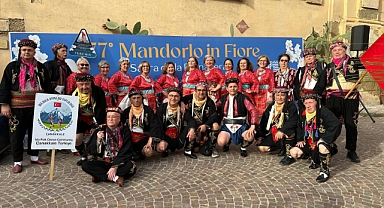 Çanakkale İDA Halk Oyunları Topluluğu,  Sicilya Adası Agrigento'da Türkiye’yi ve Çanakkale’yi temsil etti