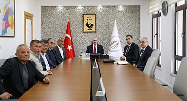 Çanakkale Valisi Ömer Toraman, muhtarlarla buluştu