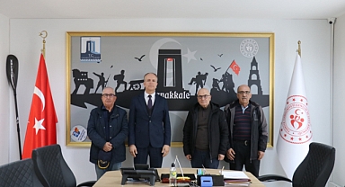 ÇATUD Yönetiminden Gençlik ve Spor İl Müdürü Ömer Kalkan’a Ziyaret
