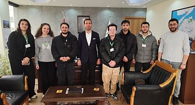 ÇOMÜ öğrencilerinden “Yeşil İz” projesi kapsamında Atikhisar Barajı için çevre hareketi