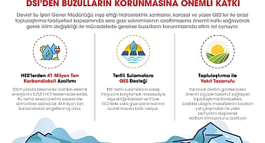 DSİ'den iklim değişikliğiyle mücadeleye büyük katkı