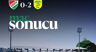 Ezinespor sahasında yenildi