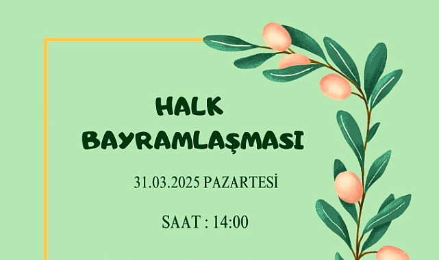 Gökçeada'da halk bayramlaşması