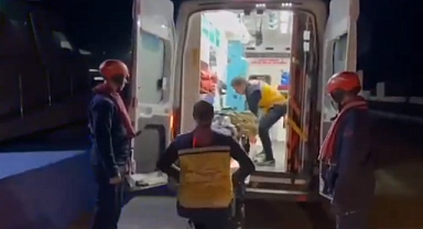 Gökçeada'da tıbbi tahliye