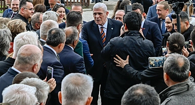 İYİ Parti Genel Başkanı Müsavat Dervişoğlu Lapseki'ye geldi