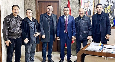 Su Ürünleri Kooperatiflerinden Çanakkale İl Tarım ve Orman Müdürü Ergün Demirhan'a ziyaret