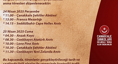 24 ve 25 Nisanda Tarihi Alanda ziyaretçi girişlerine ve trafik akışına yönelik kontrollü uygulamalar yapılacak.