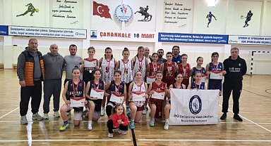 3x3 Basketbol Yıldız Kız-Erkek Grup Bölge Finali Çanakkale’de Tamamlandı