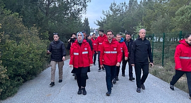 57. Alay Vefa Yürüyüşü’nde binlerce genç atalarının izinden yürüdü