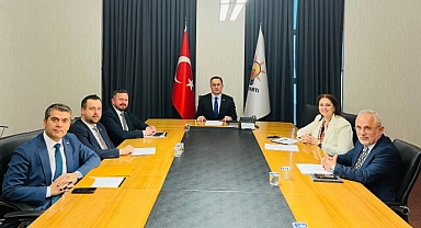 AK Parti Çanakkale İl Başkanı Ömer Faruk Göktürk, Batı Marmara Bölge Toplantısına katıldı