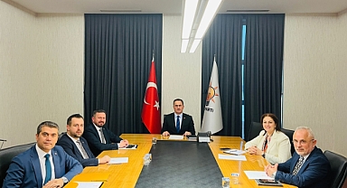 AK Parti İl Başkanı Göktürk, Genel Merkezde Bölge Toplantısına katıldı