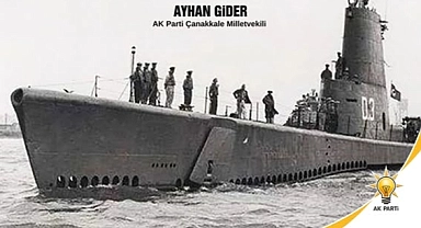 Ayhan Gider'den TCG Dumlupınar paylaşımı