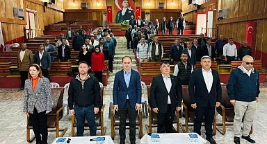 Ayvacık'ta K.H.G.B Meclisi 1. olağan toplantısı gerçekleştirildi