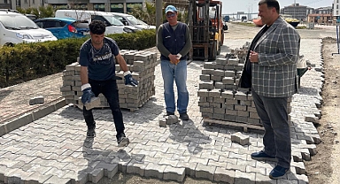 Başkan Vekili Mehmet Yakın, yol çalışmalarını inceledi