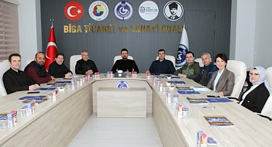 Biga TSO 4 no’lu meslek komitesi olağan toplantısını gerçekleştirdi