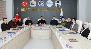 Biga TSO 4 no’lu meslek komitesi olağan toplantısını gerçekleştirdi