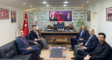 Biga Türk Metal Sendikasına 1 Mayıs ziyareti