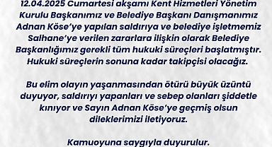 Bozcaada Belediyesi’nden Adnan Köse’ye yapılan saldırıya ilişkin açıklama