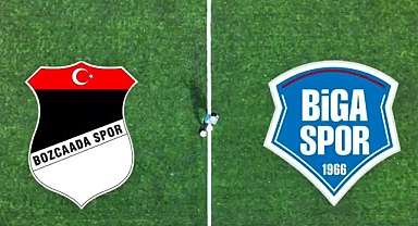 Bozcaadaspor ve Bigaspor şampiyonluk için sahaya çıkacak