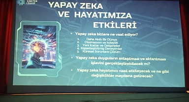 Çan Fen Lisesi’nden “Geleceğin Teknolojileri” sunumu