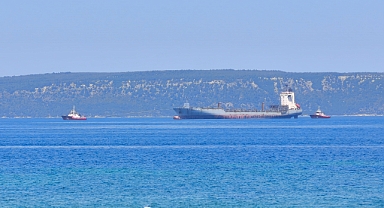 Çanakkale Bağazı'nda gemi arızası