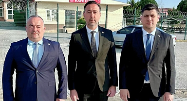 Çanakkale Baro Başkanı Ardahan Dikme'den Ekrem İmamoğlu'na cezaevinde ziyaret