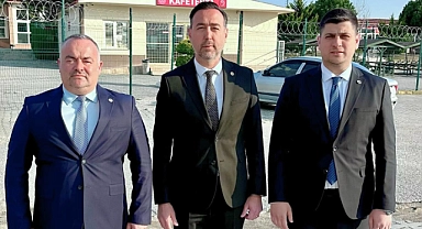 Çanakkale Baro Başkanı Ardahan Dikme'den Ekrem İmamoğlu'na cezaevinde ziyaret