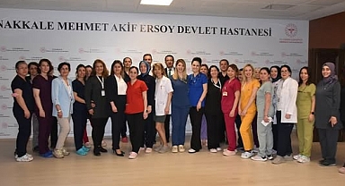 Çanakkale'de 21-28 Nisan Ebeler Haftası kutlandı