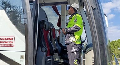 Çanakkale'de bayram tatili boyunca otobüs denetimleri sıkılaştırıldı