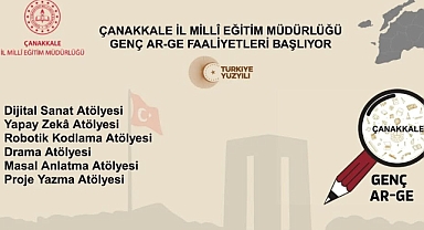 Çanakkale’de Genç Ar-Ge etkinlikleri başlıyor