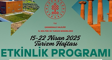 Çanakkale'de Turizm Haftası etkinlikleri başlıyor