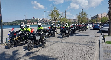 Çanakkale’de Türk Polis Teşkilatının 180. yılı kortejle kutlandı
