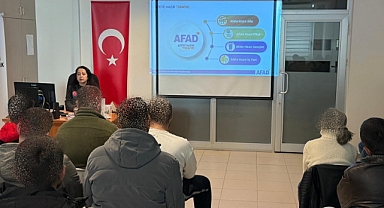 Çanakkale Denetimli Serbestlik Müdürlüğü'nden deprem farkındalık semineri