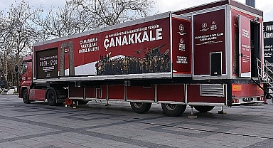 Çanakkale Savaşları Mobil Müzesi Ohri'de Ziyarete Açıldı