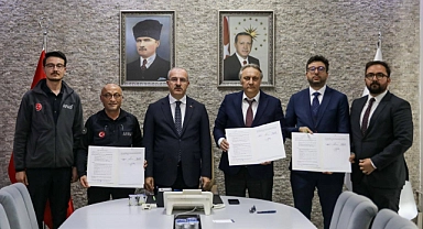 Çanakkalede afetlere yönelik karşılıklı yardım ve iş birliği protokolü imzalandı