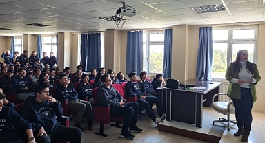 Çisem Gökdeniz'den öğrencilere su verimliliği konferansı