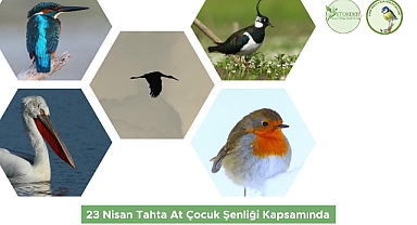 Çocuklar Kentimizin Kuşlarını Gözlüyoruz etkinliğinde buluşacak