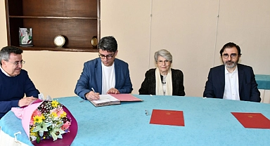 ÇOMÜ'de yeni konser salonuna Ergen ailesinin ismi verildi