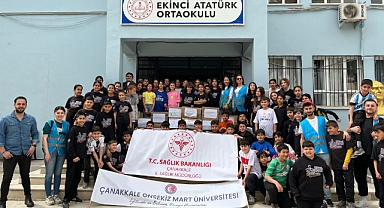 ÇOMÜ Hatay ekibi birinci gün çalışmalarını tamamladı