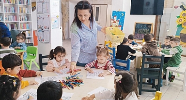 Doğa Kreşi öğrencileri Kepez Belediyesi’nde