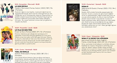 Frankofon Film Festivali 9-13 Nisan Tarihleri Arasında MAHAL Sanat’ta!