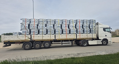 Gelibolu Belediyesi'ne 81 adet çöp konteynırı hibe edildi