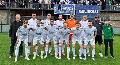 Geliboluspor sahadan galip ayrıldı