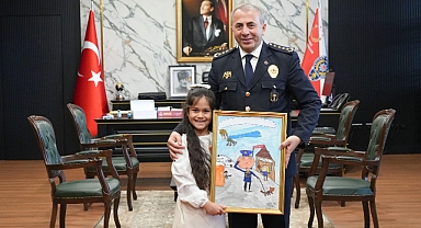 Gökçe Ada'nın Polis olma hayali gerçek oldu