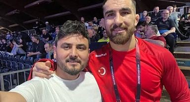 Güreşçi Feyzullah Aktürk Avrupa'da Bronz Madalya kazandı