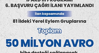 IPARD'dan Yerel Eylem Gruplarına 50 Milyon Avro hibe desteği!