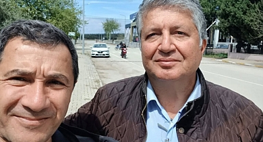 İzzet Ulusman'dan İrfan Mutluay'a ziyaret