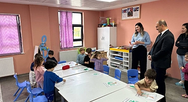 Kaymakam Bekir Abacı'dan Piri Reis Anaokulu’na ziyaret