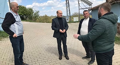 Kaymakam Dr. Emre Nebioğlu’ndan Çaltıkara köyüne ziyaret ve yol incelemesi