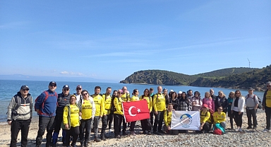 Kazdağı Dağcılık Kulübü, Biga Priapos Antik Kenti’ne yürüdü